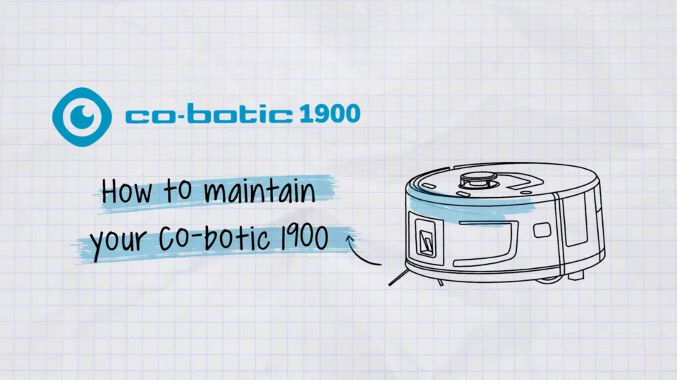 Co botic 1900 Maintain